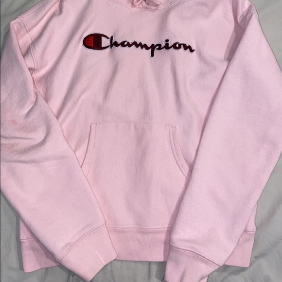 pink champion hoodie - Picture 2 of 2